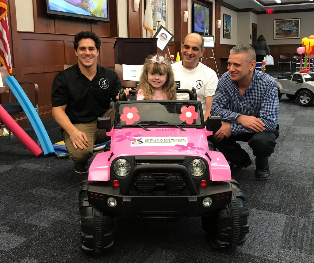 Creating Tessa's Dream Car For 'Go Baby Go' - Mobility Equipment for Less