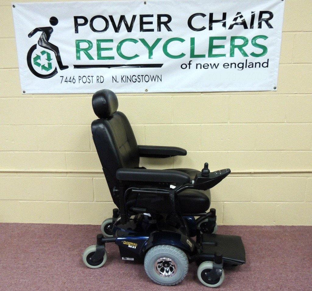 Invacare Pronto M41 Power Wheelchair (Blue) - Mobility Equipment for Less