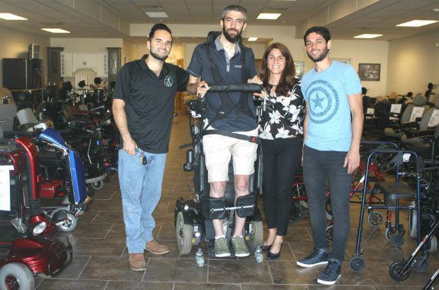Paralyzed Man Stands For First Time In Five Years - Mobility Equipment for Less