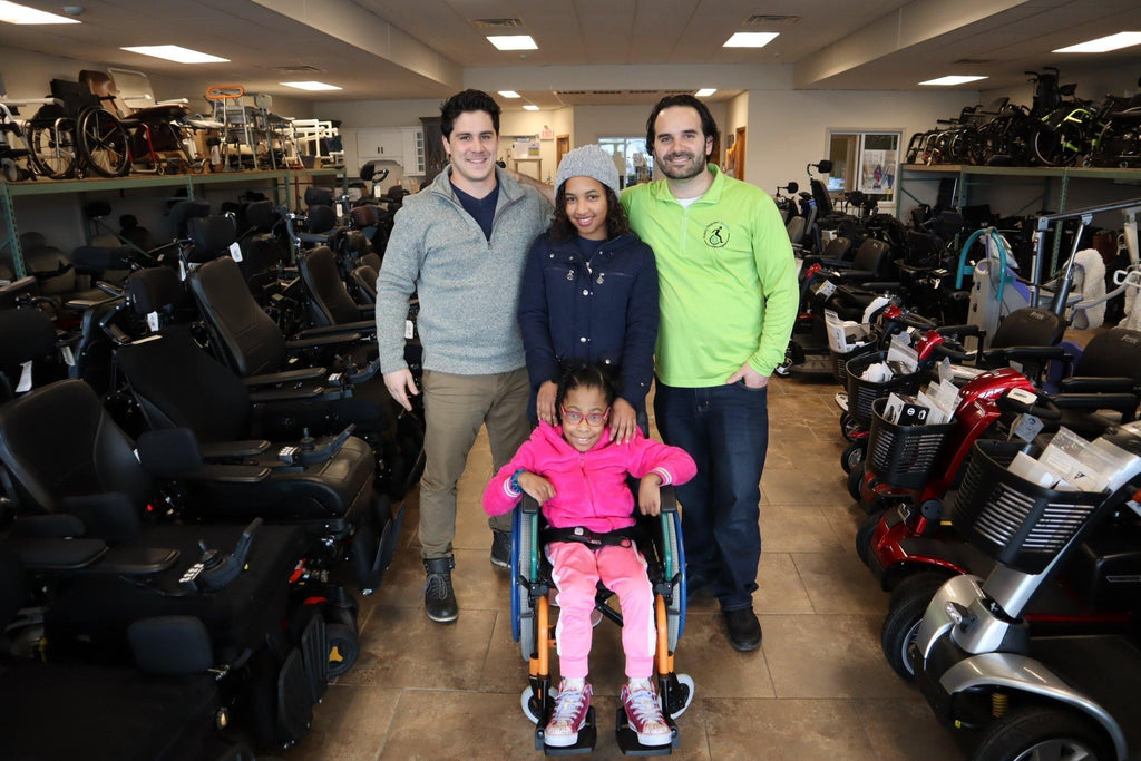 We Gave Her a Pediatric Manual Wheelchair After Hers Was Stolen - Mobility Equipment for Less