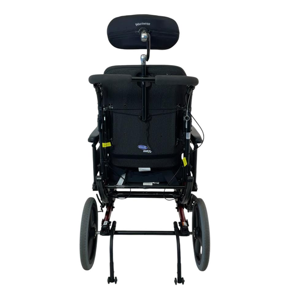 Back View of Quickie Iris Tilt-in-Space Wheelchair