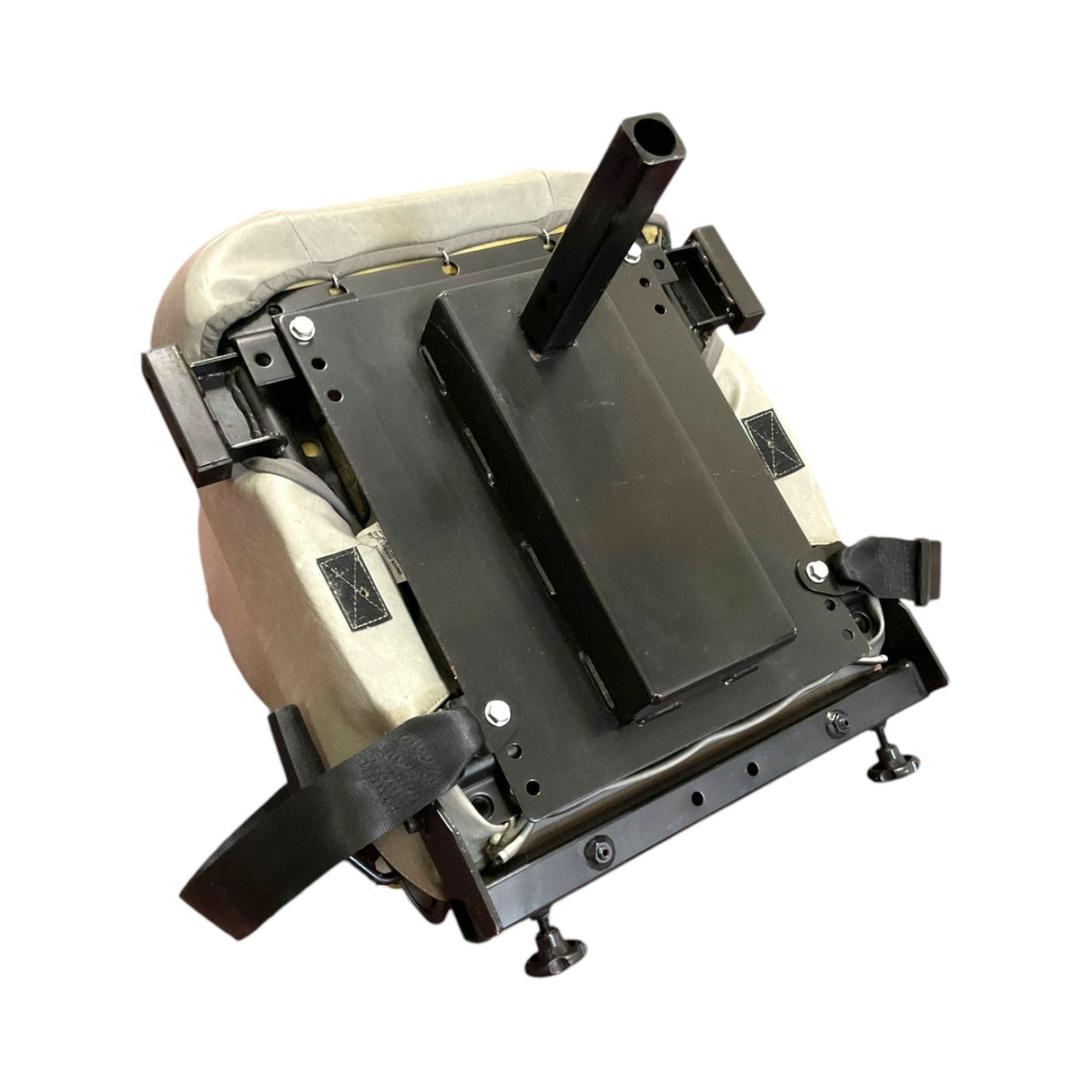 Reclining Seat Assembly with Base for Hoveround MPV4 & MPV5 Power Chairs | 17 x 17 inch Seat