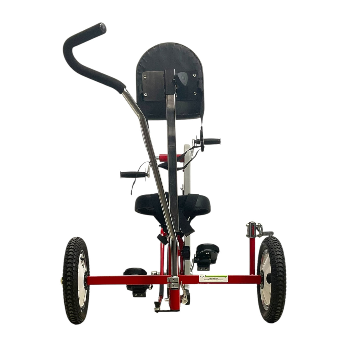 Back View of Amtryke AM12S Adaptive Tricycle