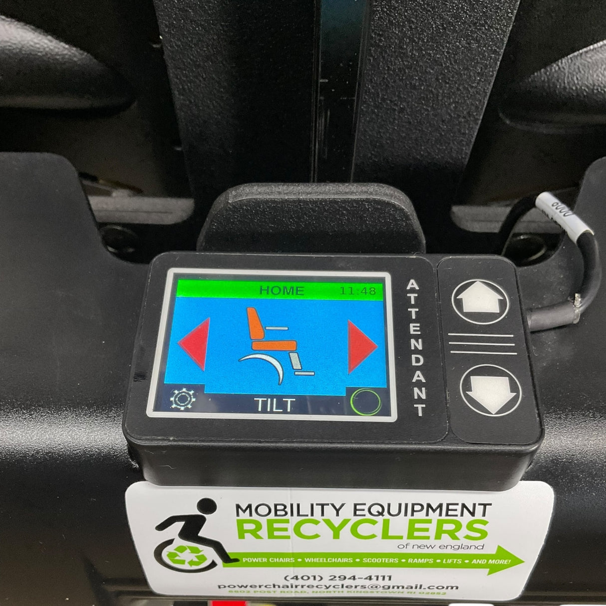 Rovi A3 Power Chair - Attendant Function Controls