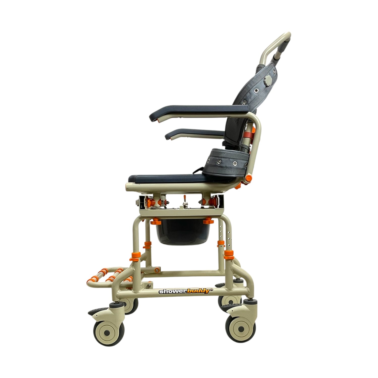 Left Side View of ShowerBuddy TubBuddy SB2 Shower Chair & Transfer Bench