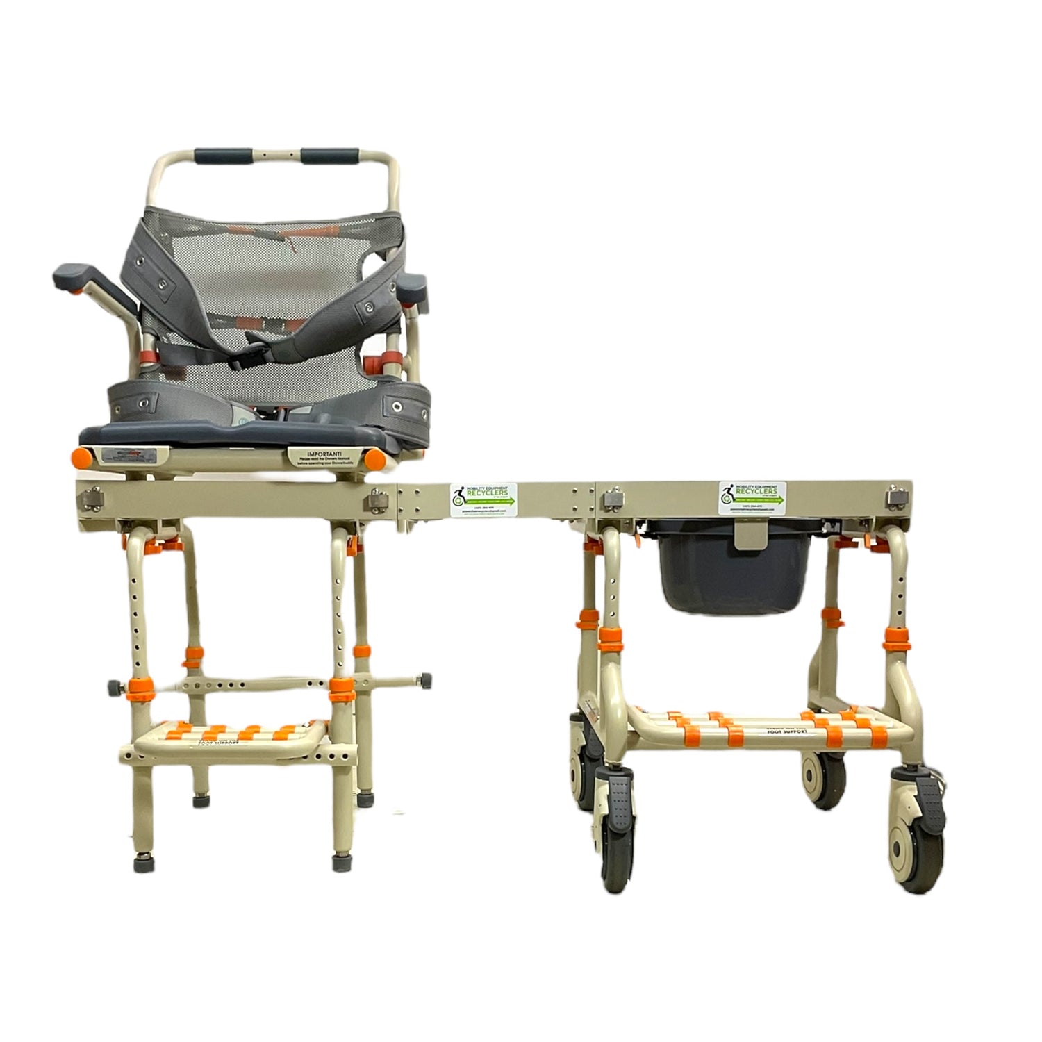 ShowerBuddy TubBuddy SB2 Shower Chair & Transfer Bench | Transfer Position 2