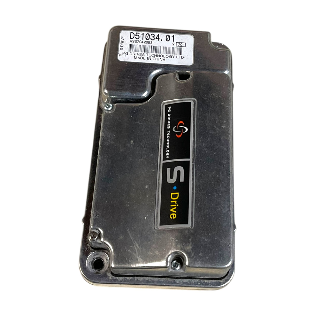 Overhead View of S-Drive Controller Module for Pride Legend SC3000 & SC3400 Mobility Scooter