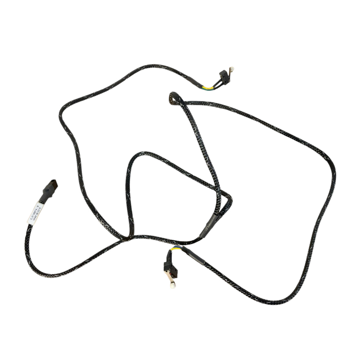 Connector cable unfolded