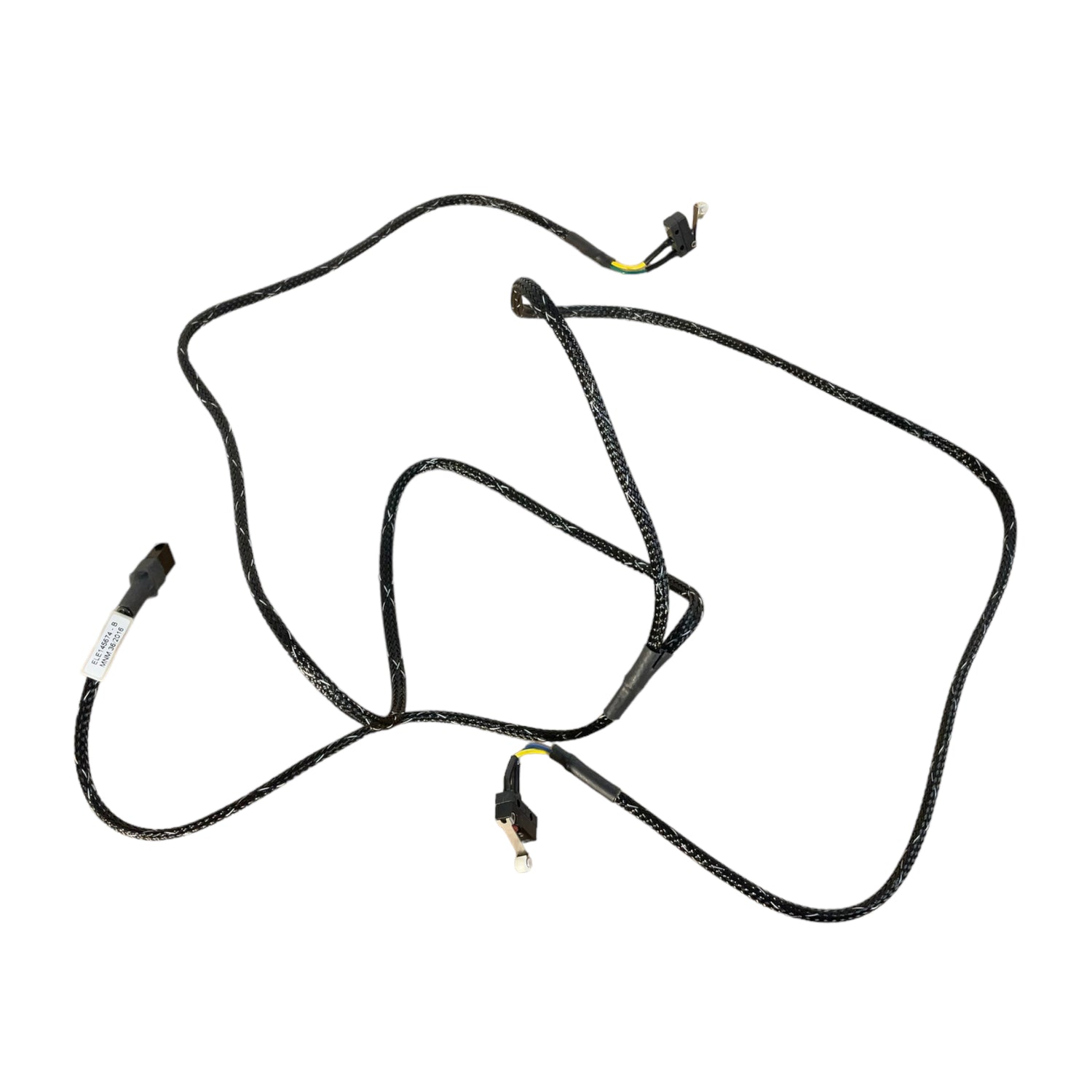 Connector cable unfolded