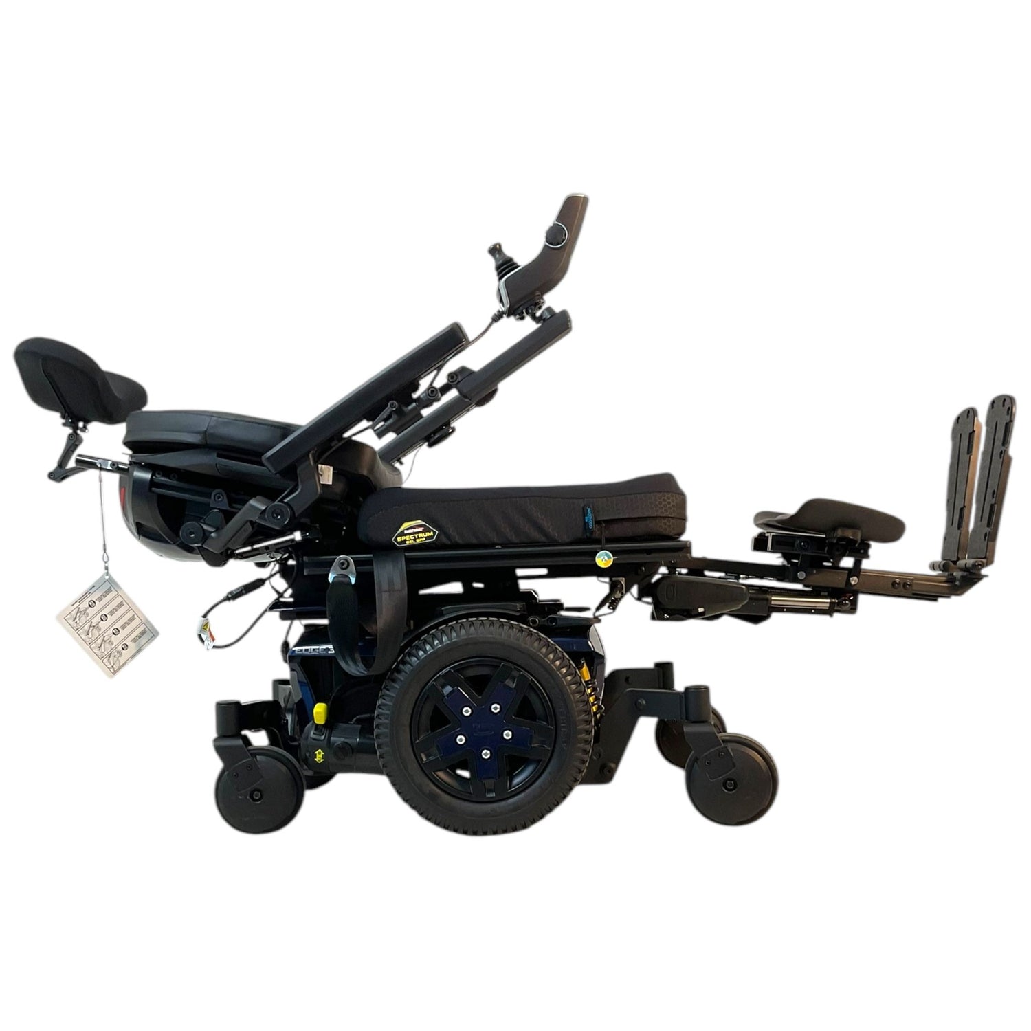 2021 Pride Mobility Quantum Q6 Edge 3 Rehab Power Wheelchair | 20 x 20 inch Seat | Only 6 Miles!