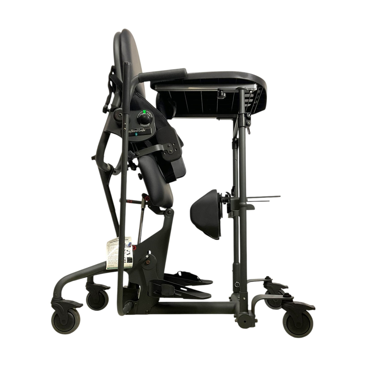 Right Side View of EasyStand Evolv Standing Frame (Standing)