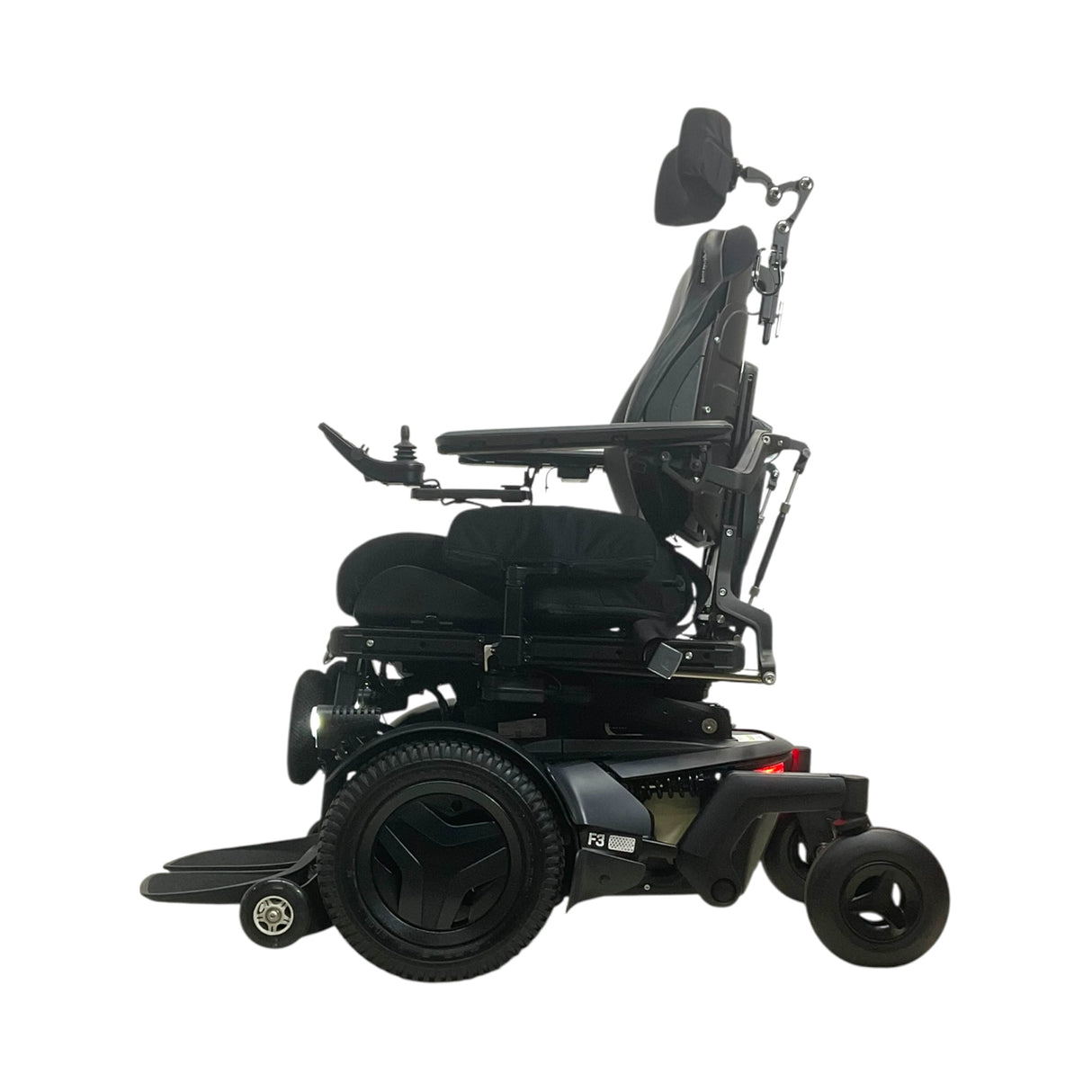Left Side View of 2021 Permobil F3 Rehab Power Chair