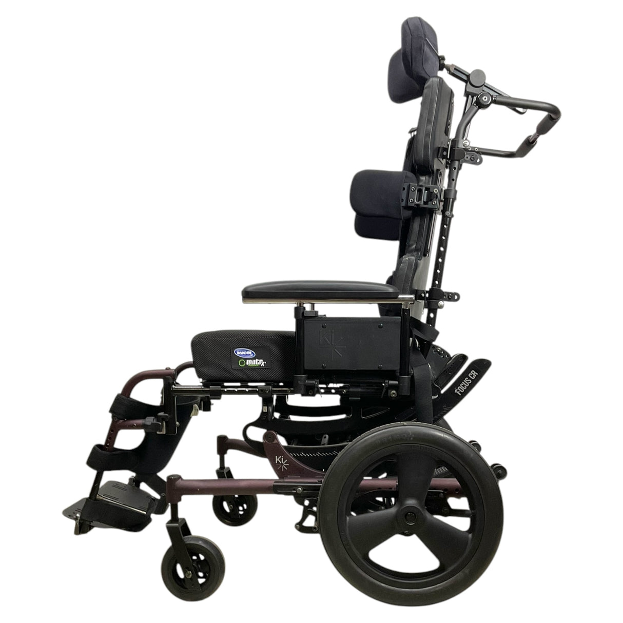 Left Side View of Ki Mobility Focus CR Tilt-in-Space