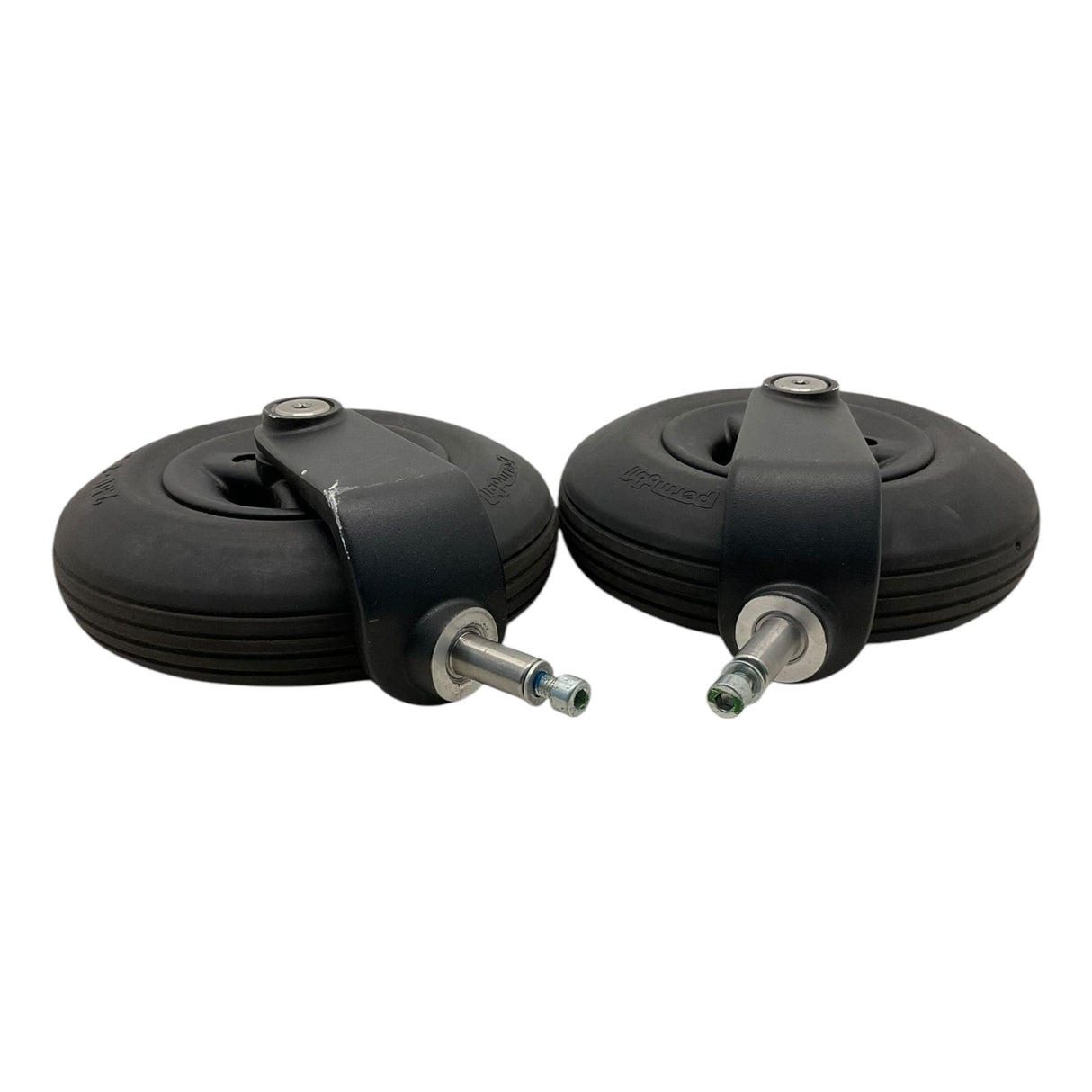 Set of 8 x 2.5 in Caster Wheels with Forks for Permobil F3 & F5 Power Chairs | 210 x 65