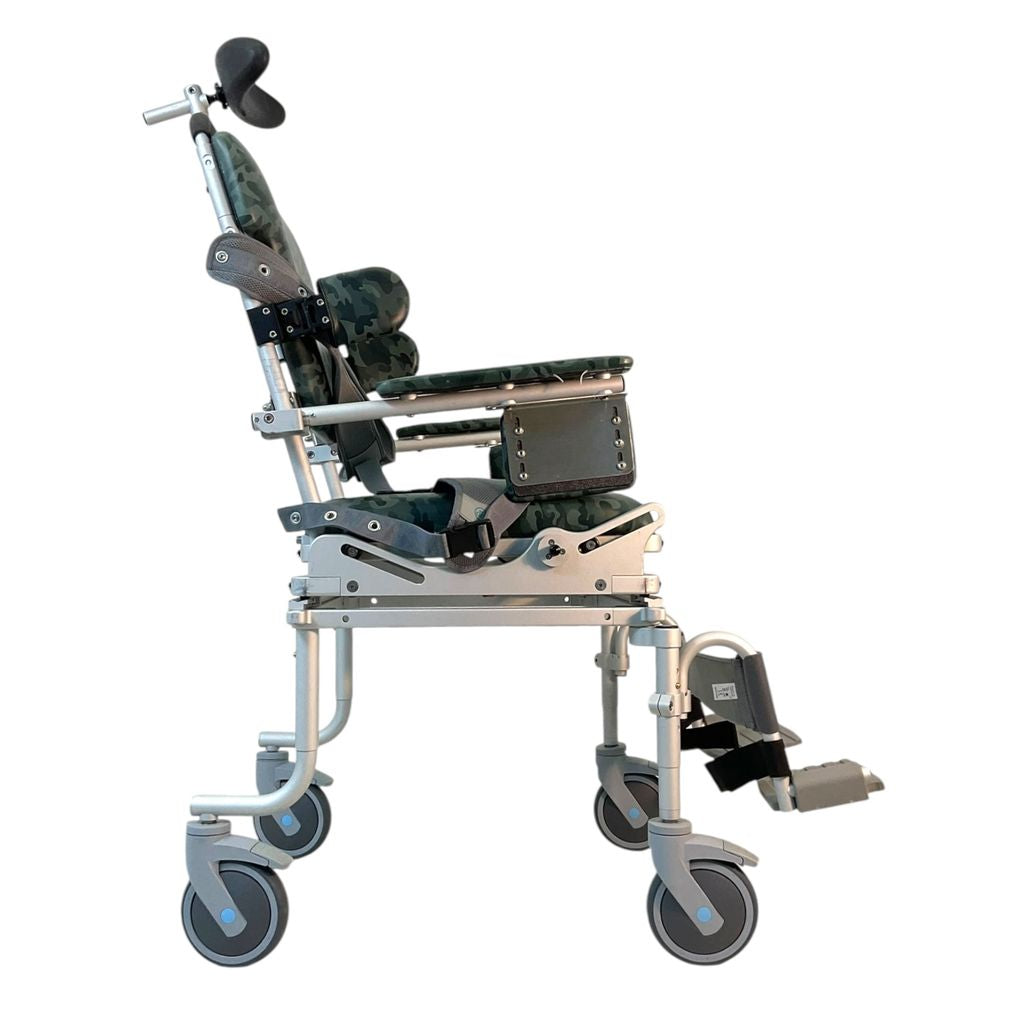 Nuprodx MC6000Tilt Shower Chair & Transfer Bench | 17 x 17 inch Seat | Tilt Capabilities