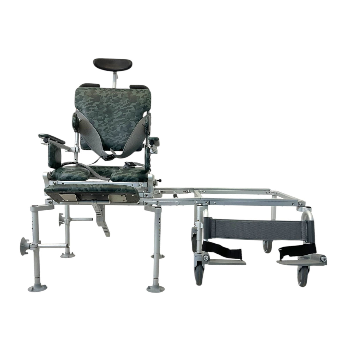 Nuprodx MC6000Tilt Shower Chair & Transfer Bench | 17 x 17 inch Seat | Tilt Capabilities