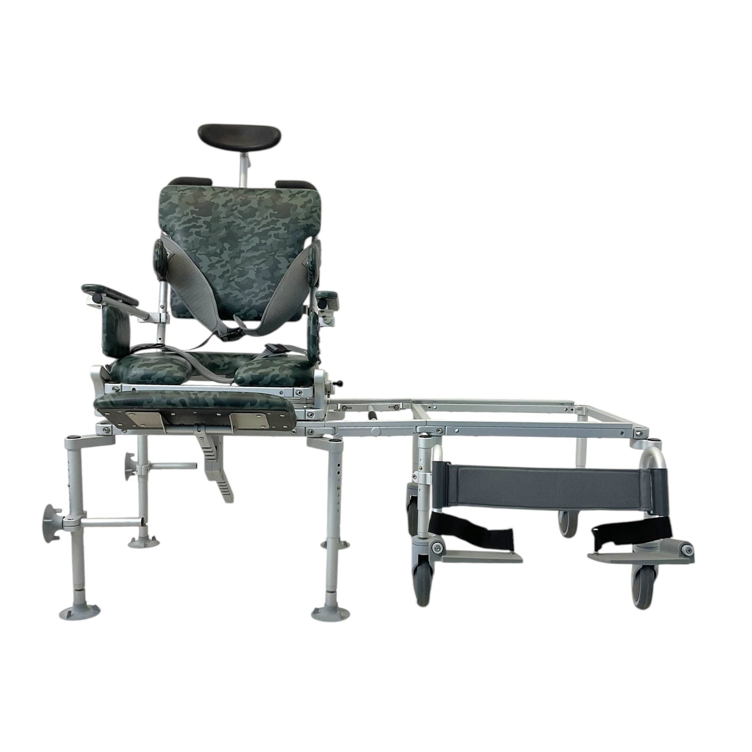 Nuprodx MC6000Tilt Shower Chair & Transfer Bench | 17 x 17 inch Seat | Tilt Capabilities