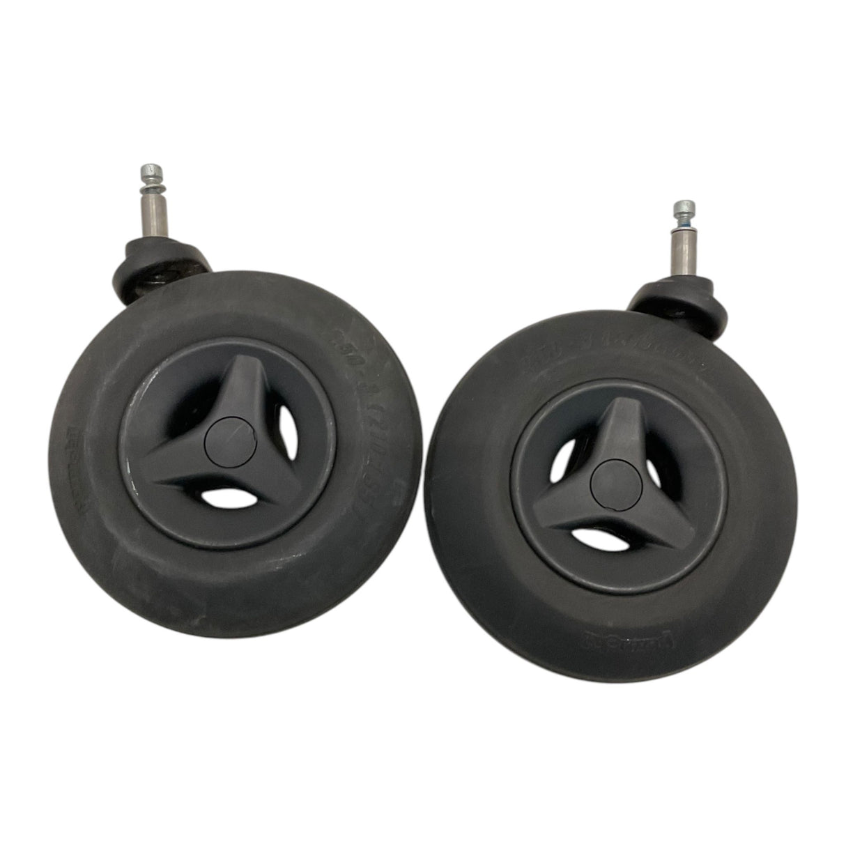 Set of 8 x 2.5 in Caster Wheels with Forks for Permobil F3 & F5 Power Chairs | 210 x 65