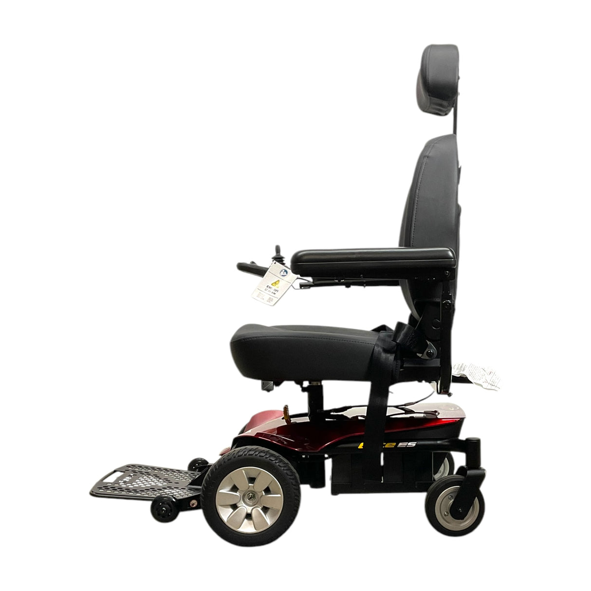 Left Side View of Pride Jazzy Elite Power Chair