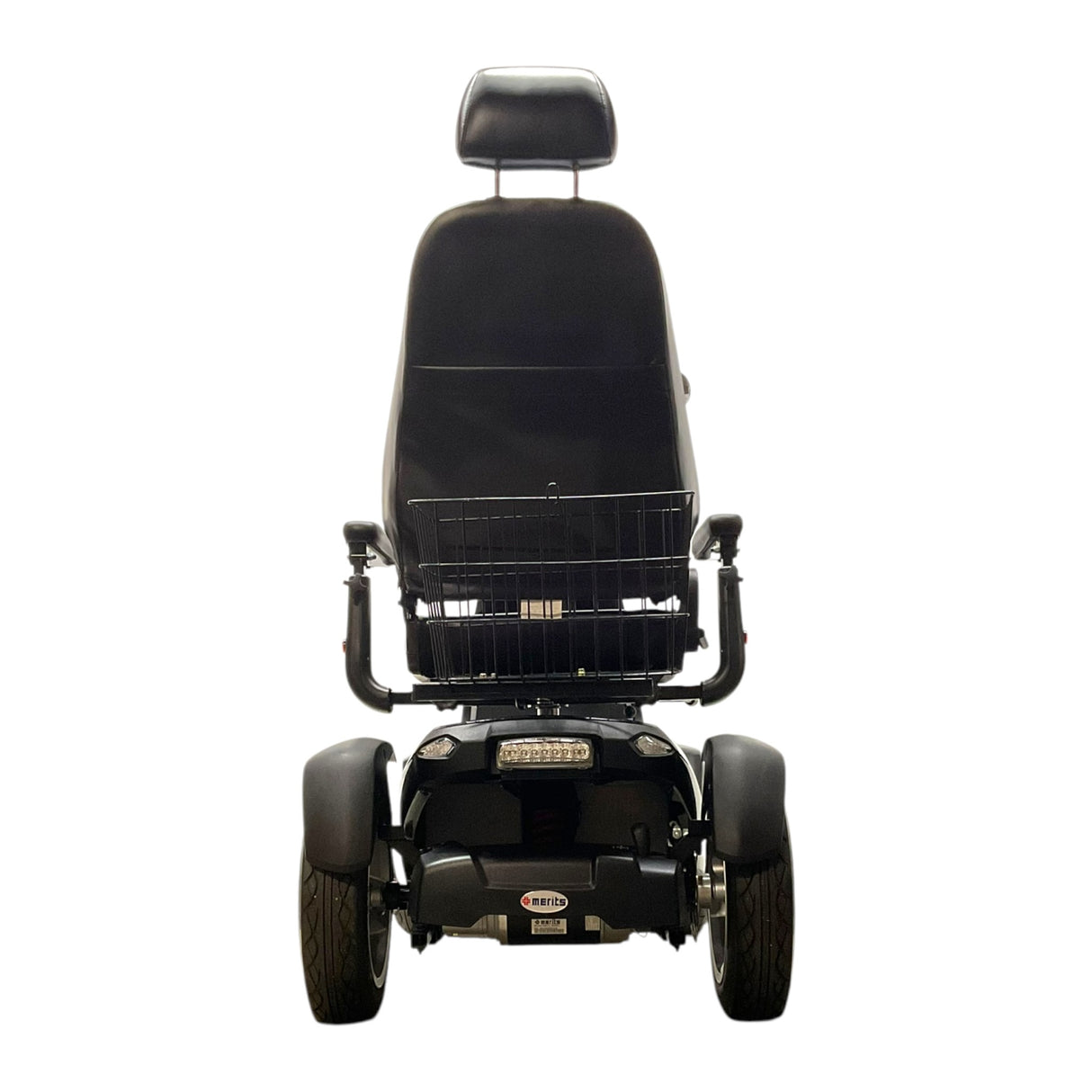 Back View of Merits Silverado Extreme Scooter