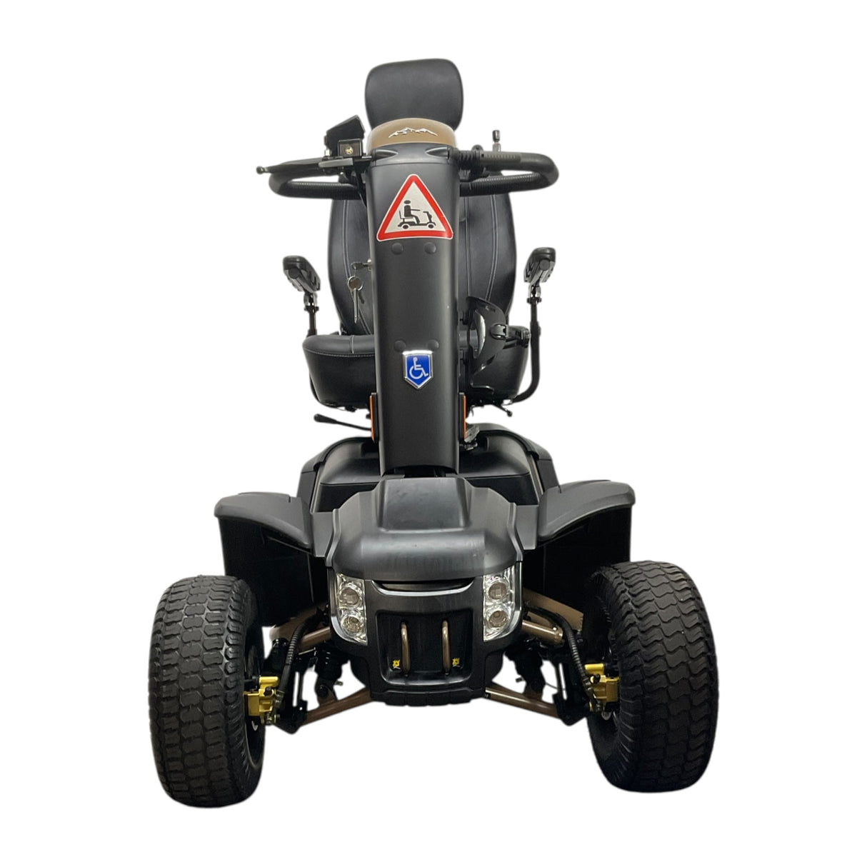 Front View of Pride Baja Wrangler 2 Scooter