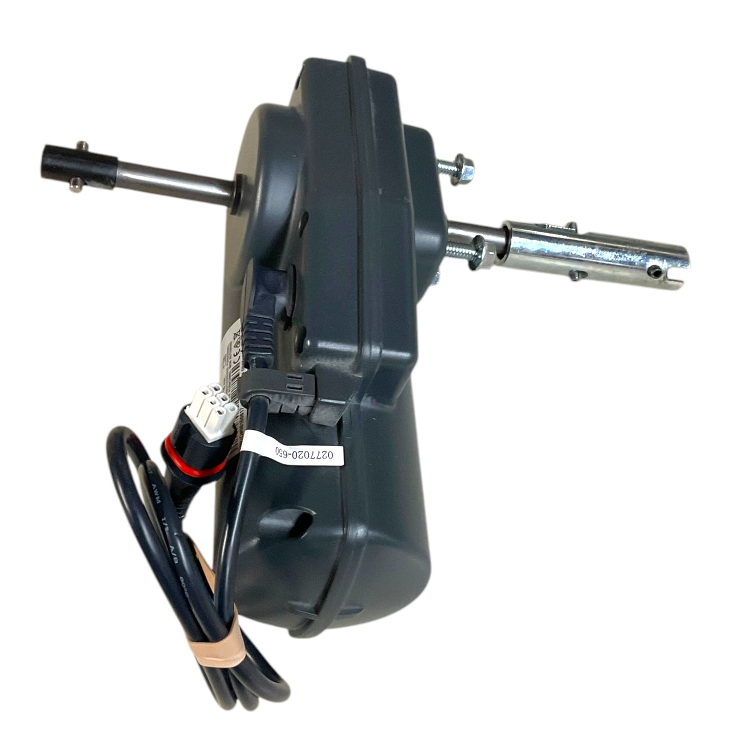 Overhead View of Hi/Lo Motor for Invacare Full-Electric Homecare Beds