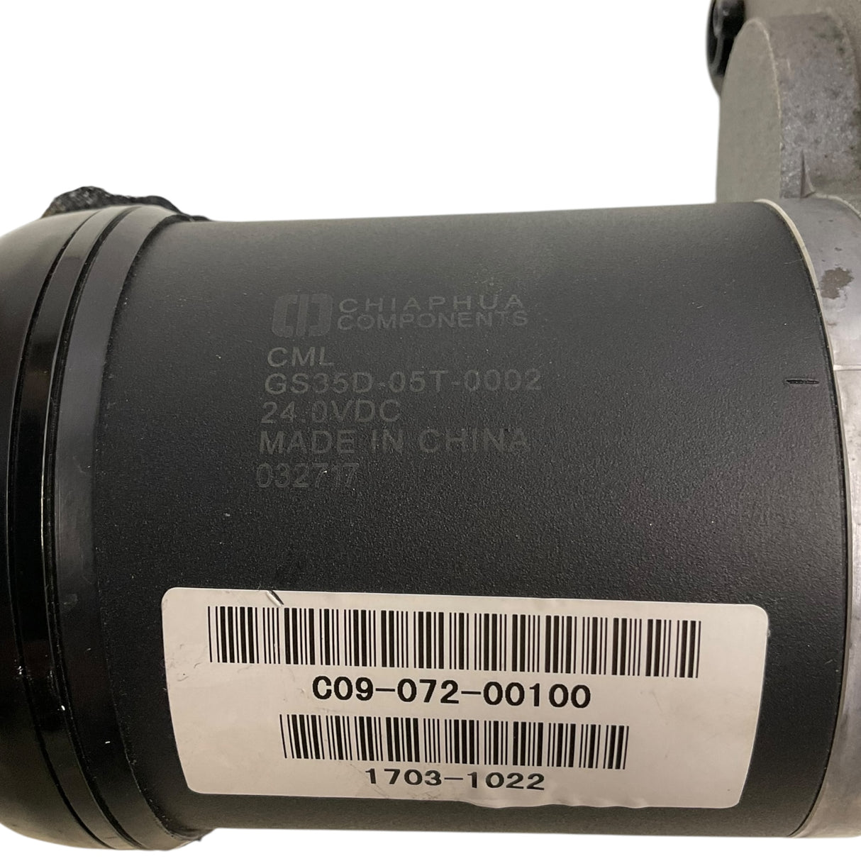 Set of Motors & Gearbox Assembly for Drive Titan X23 & Titan X16 Power Chairs - Label