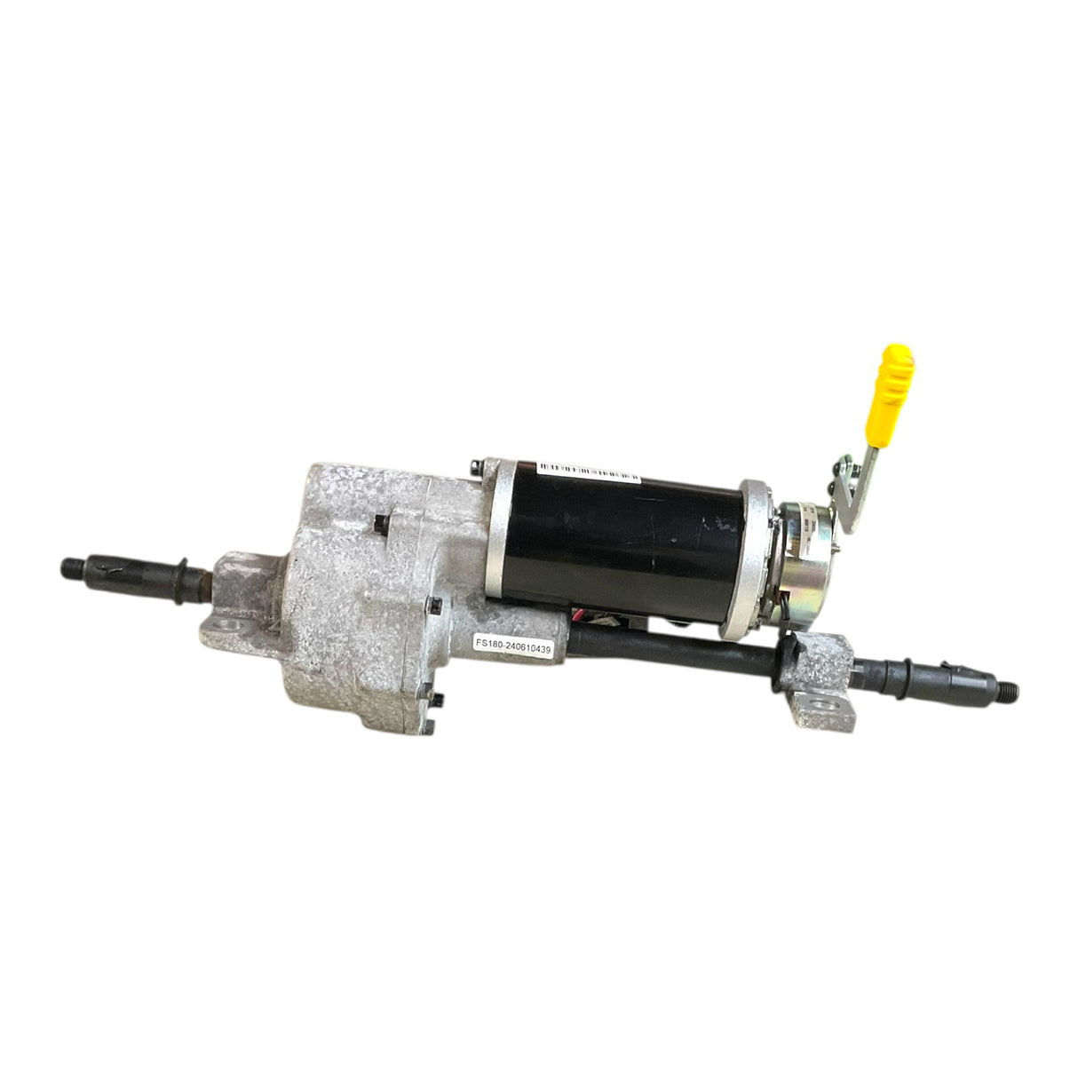 Side View of Transaxle, Motor & Brake Assembly for Pride Mobility Go-Go Endurance Li & Go-Go LX Scooters