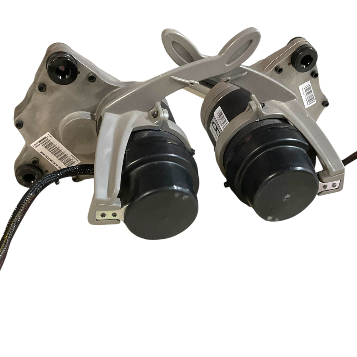 Front View of Left & Right Motors for Pride Jazzy Select Power Chairs