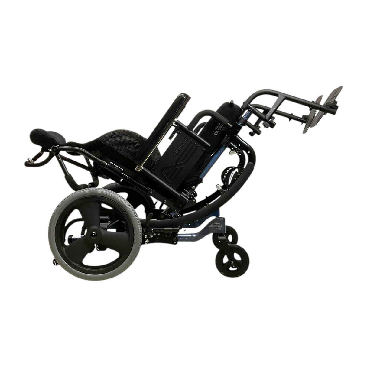 Sunrise Medical Quickie Iris SE Tilt-in-Space Manual Wheelchair - Tilted