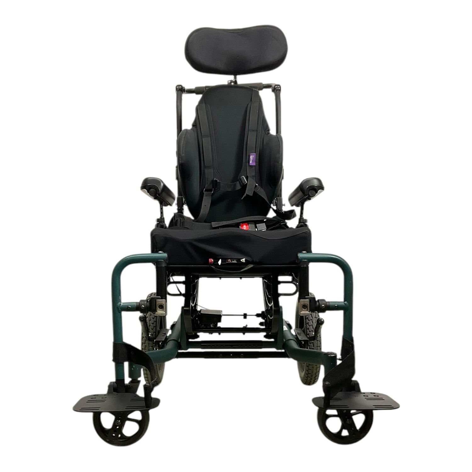 Ki Mobility Focus CRe Tilt-in-Space Wheelchair - Swing-Away Legs Rests