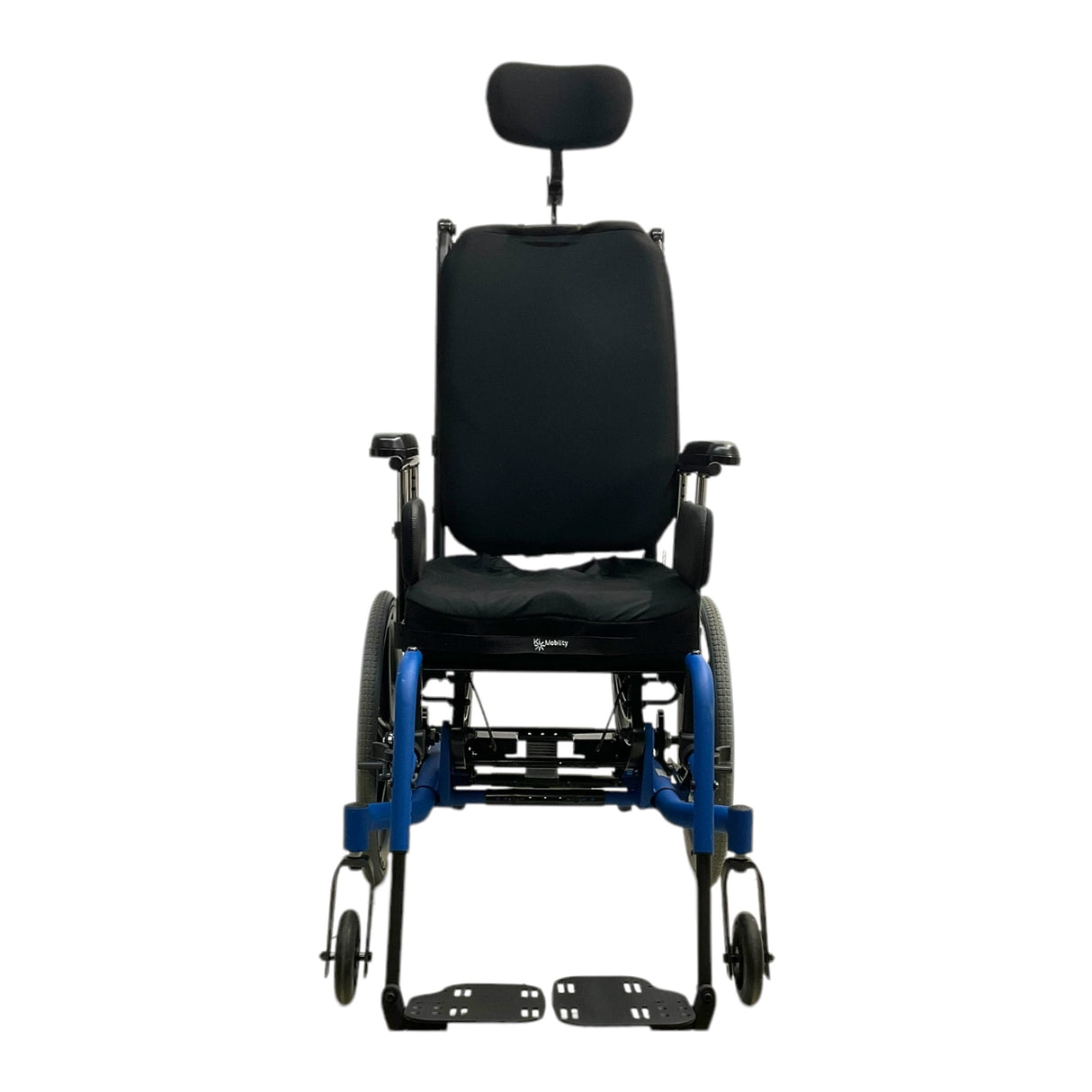 Front View of Ki Mobility Focus CRe Tilt-in-Space Wheelchair
