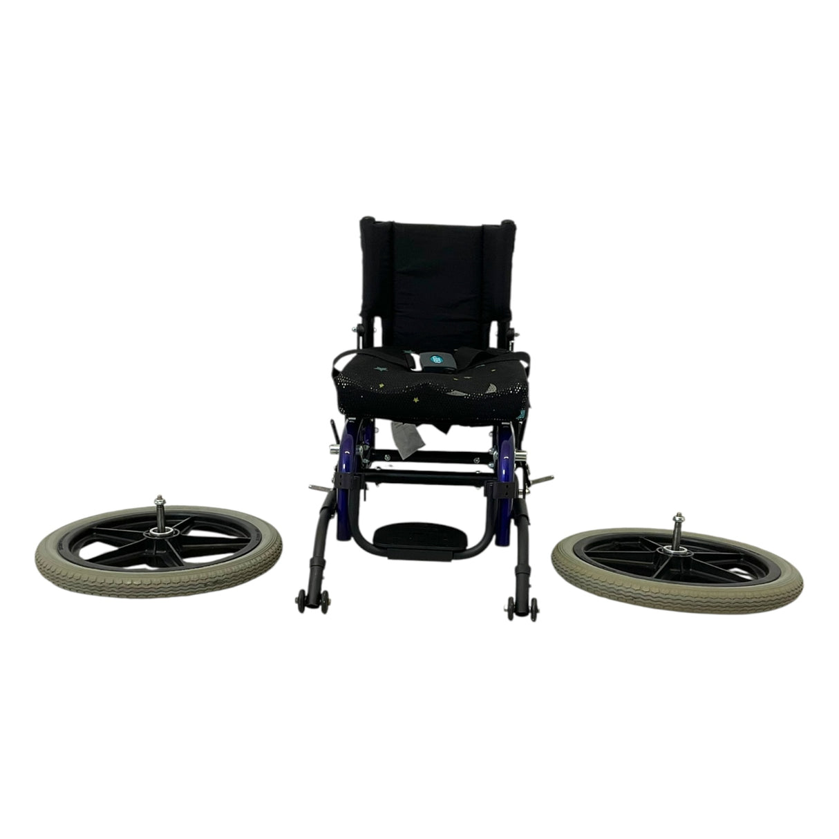 Quickie Zippie Kids Rigid Frame Pediatric Manual Wheelchair | Quick Release Wheels