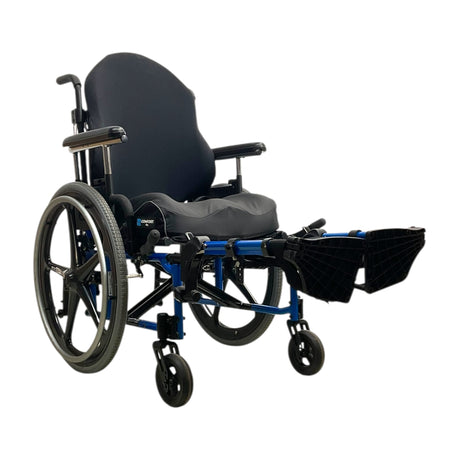 Quickie 2 Lightweight Folding Manual Wheelchair | Elevating Leg Rests