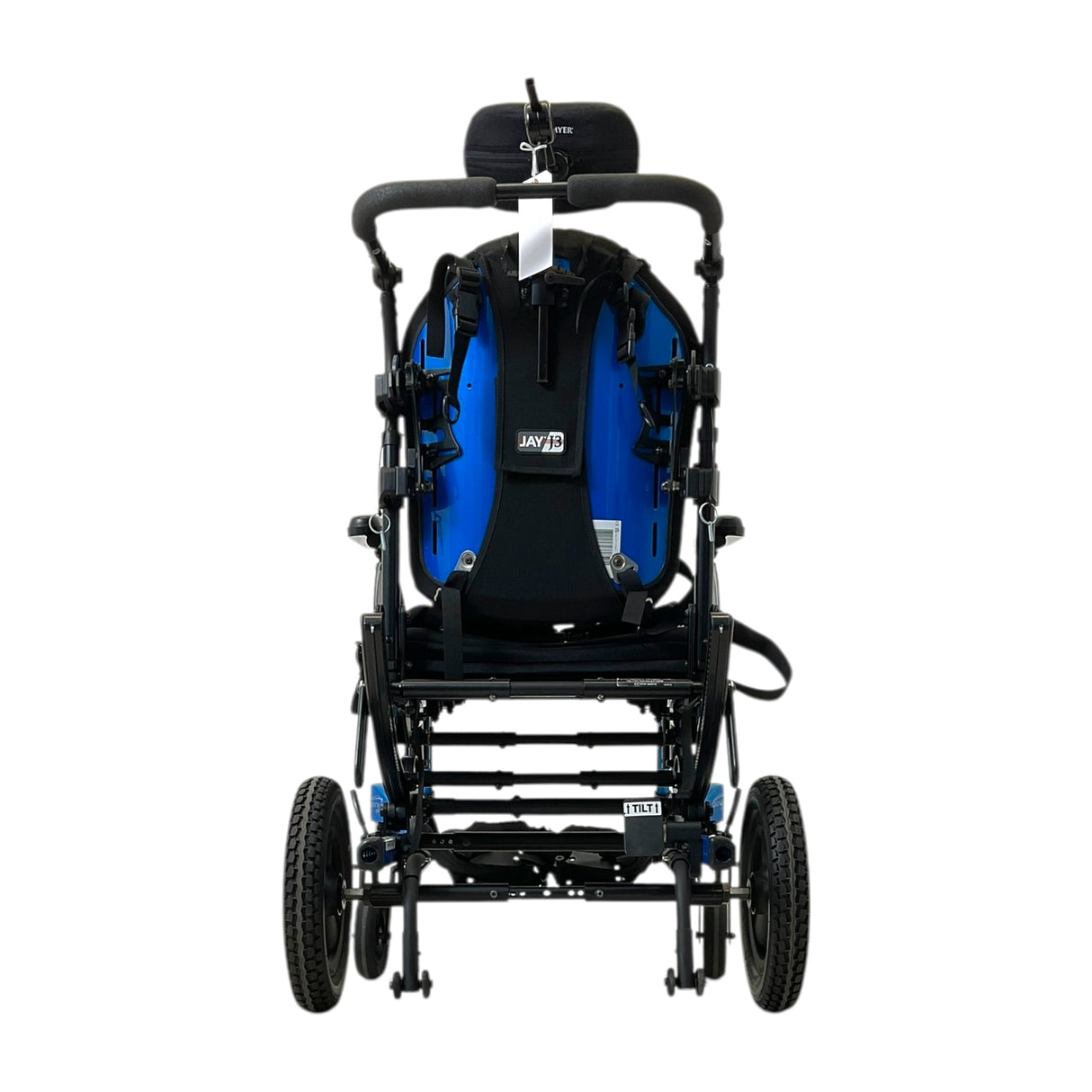 Back View of Quickie Iris Tilt-in-Space Manual Wheelchair