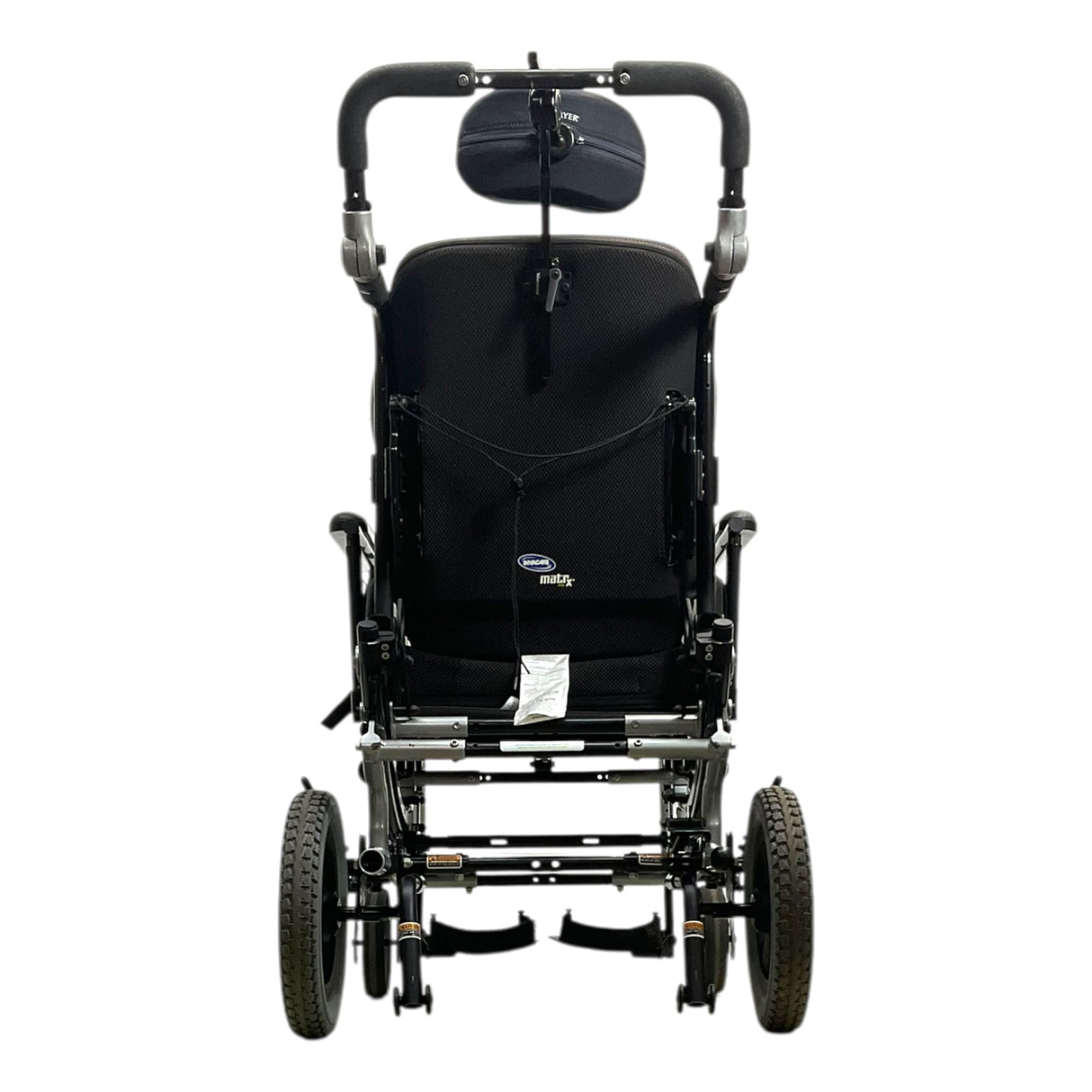 Back View of Invacare Solara 3G Tilt-in-Space Wheelchair