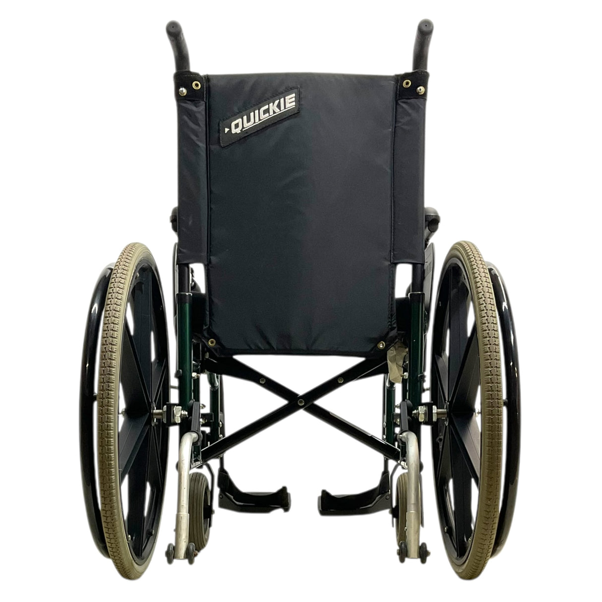 Back View of Quickie 2 Folding Manual Wheelchair