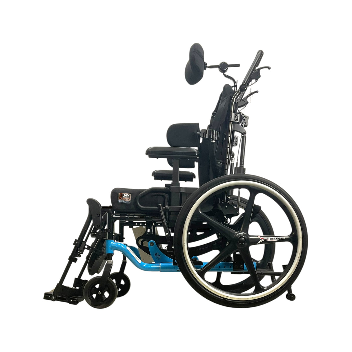 Left Side View of Ki Mobility Focus CR Tilt-In-Space