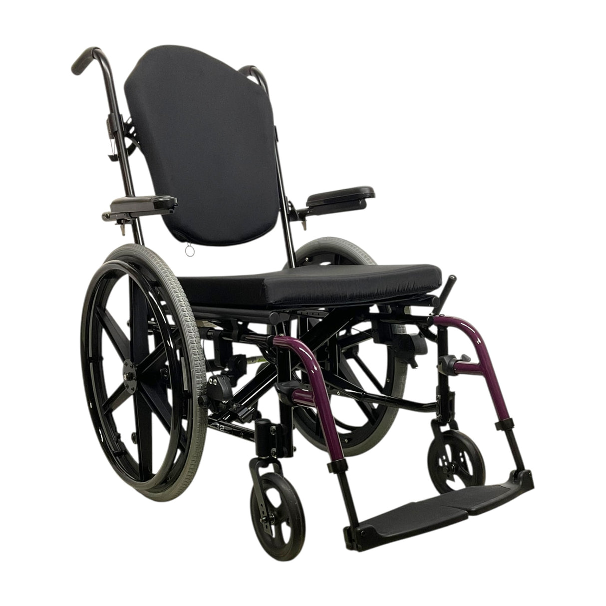 Quickie 2 Folding Manual Wheelchair with One Arm Drive