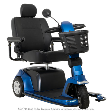 Beauty Shot of Blue Pride Maxima 3-Wheel Scooter
