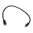 Male-to-Female Q-Logic 3 Cable for Pride Mobility Quantum Power Chairs