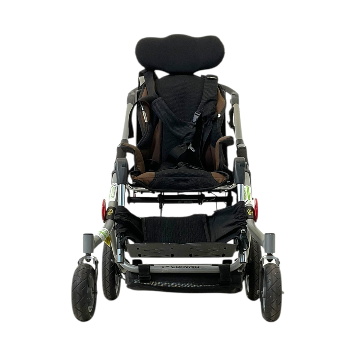 Front View of Convaid Trekker 14 Pediatric Stroller