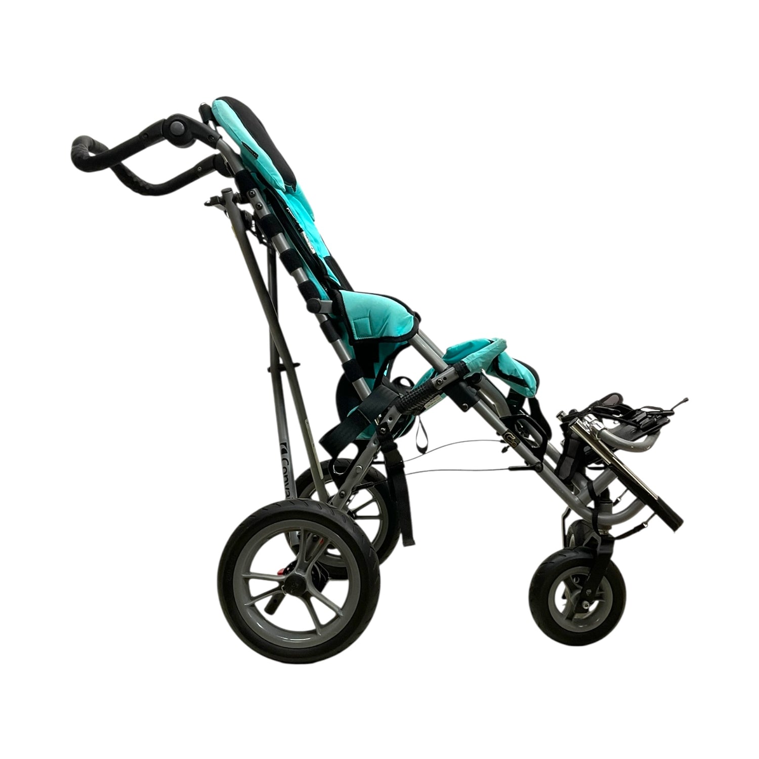 Right Side View of Convaid Cruiser CX12 Pediatric Stroller