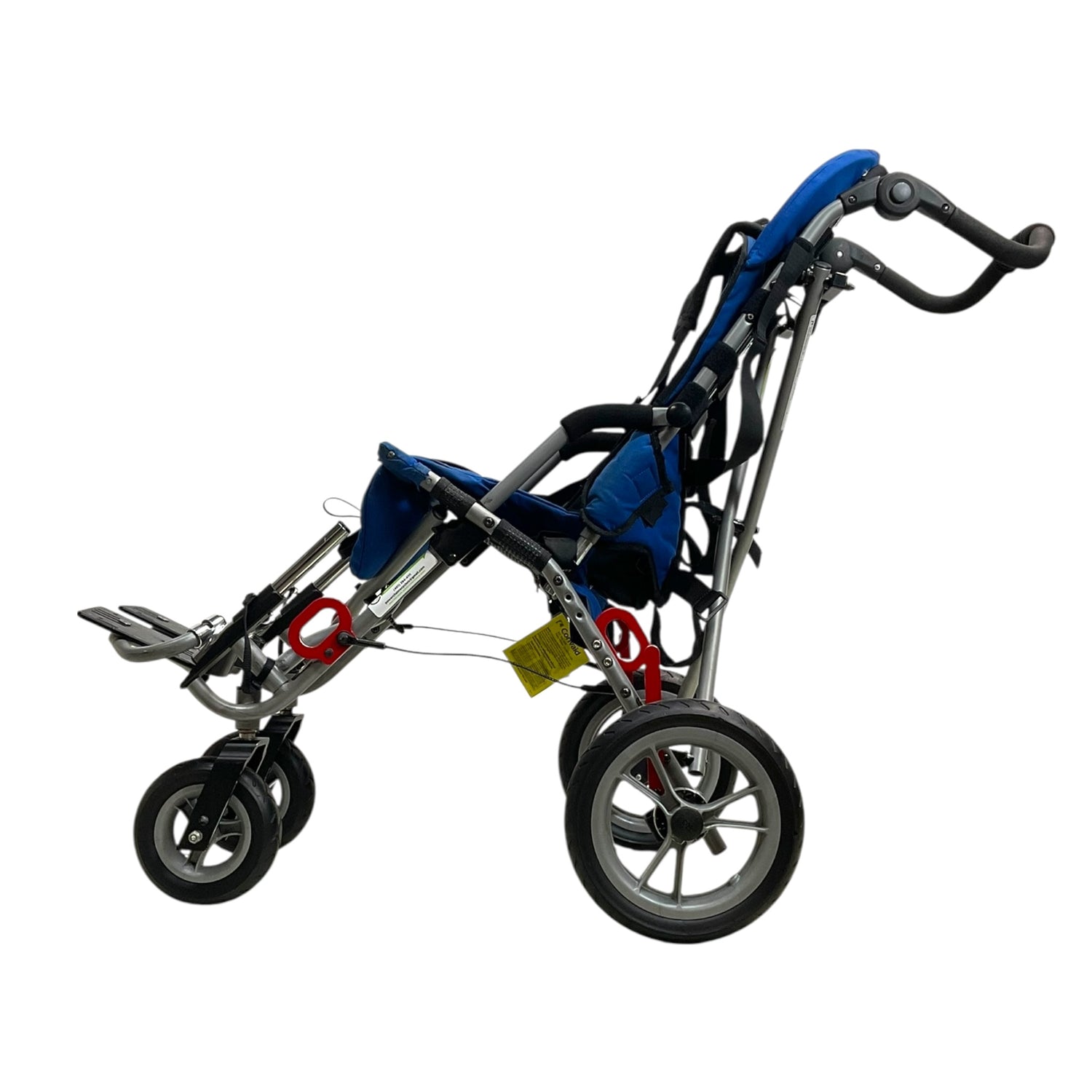 Left Side View of Convaid Cruiser 12 Pediatric Stroller