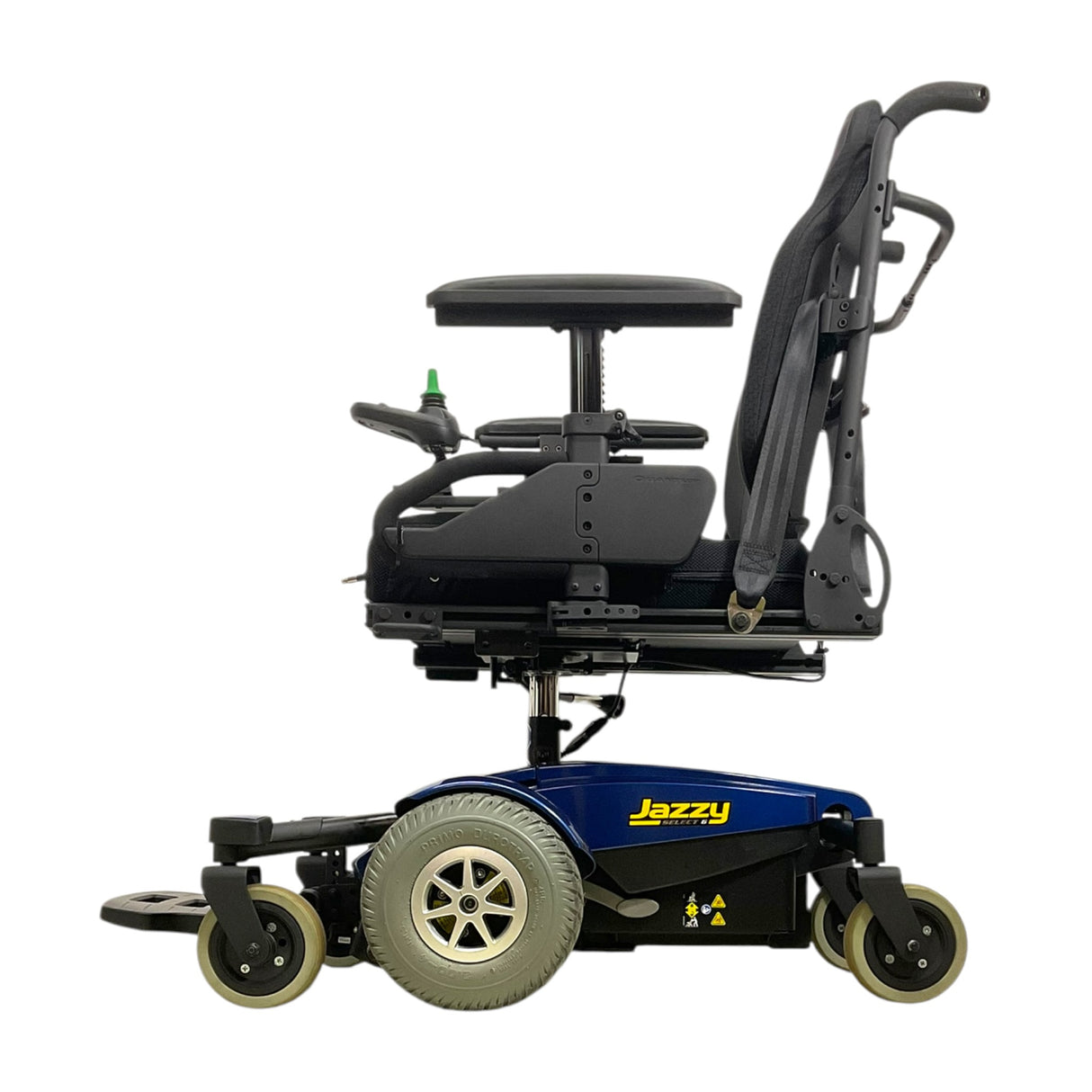 Left Side View of Pride Mobility Jazzy Select 6 Power Chair