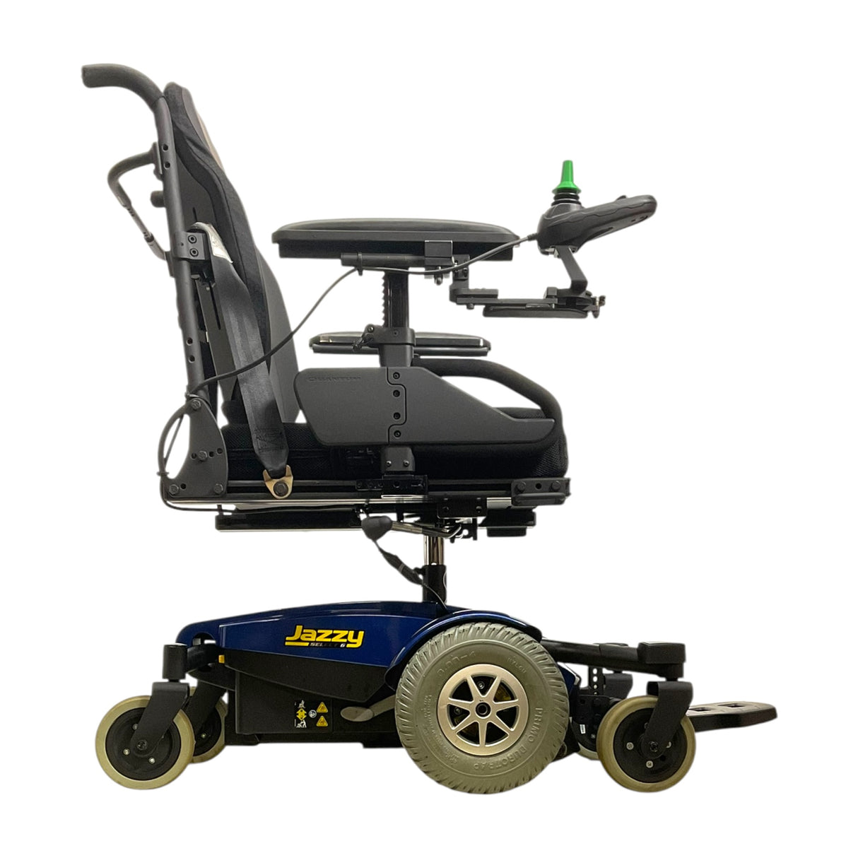 Right Side View of Pride Mobility Jazzy Select 6 Power Chair