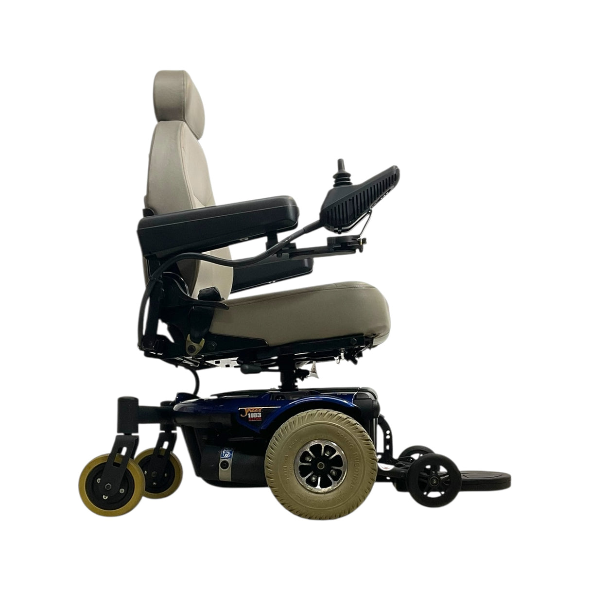 Right Side View of Pride Mobility Jazzy 1103 Power Chair