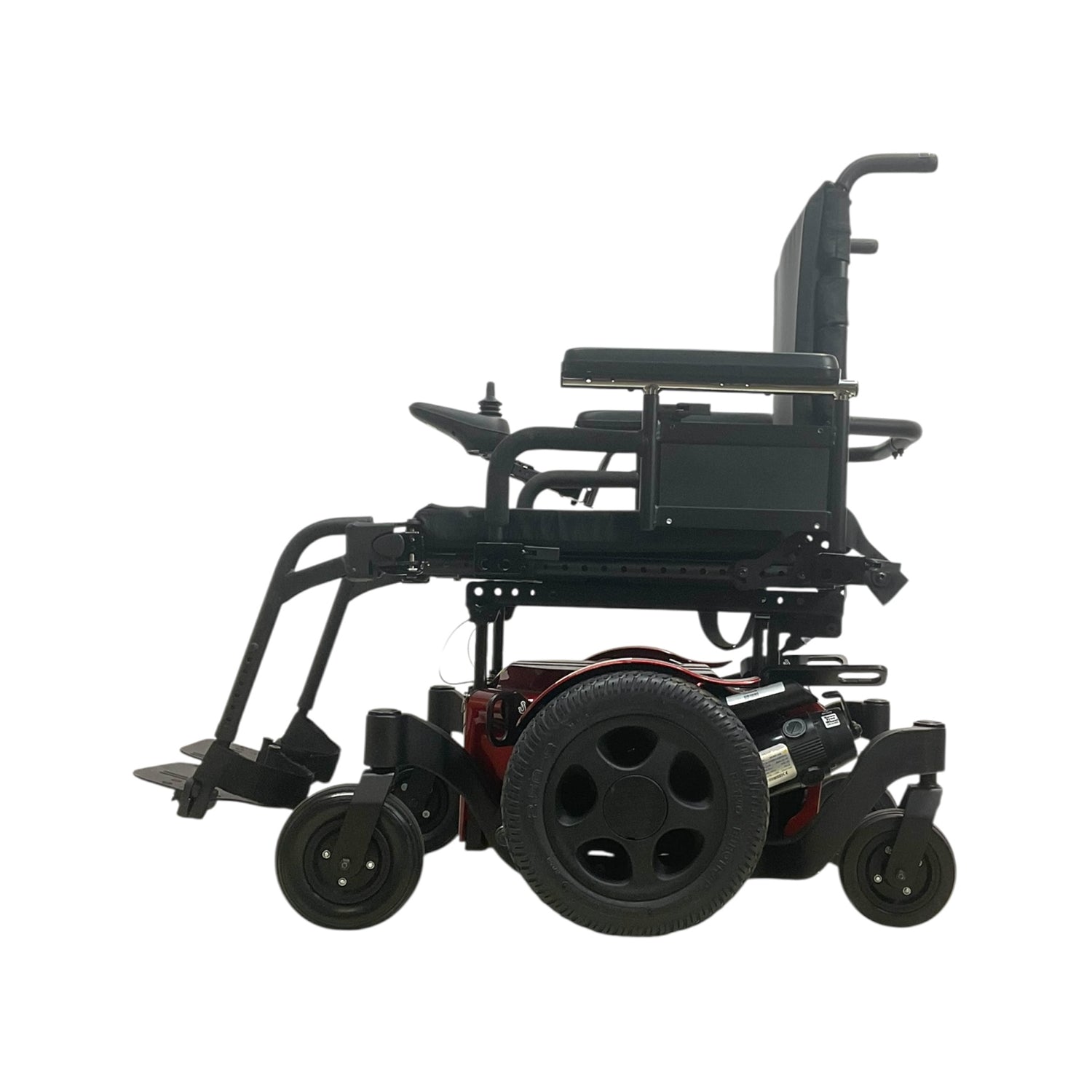 Left Side View of Sunrise Medical Quickie Pulse 6 Power Chair