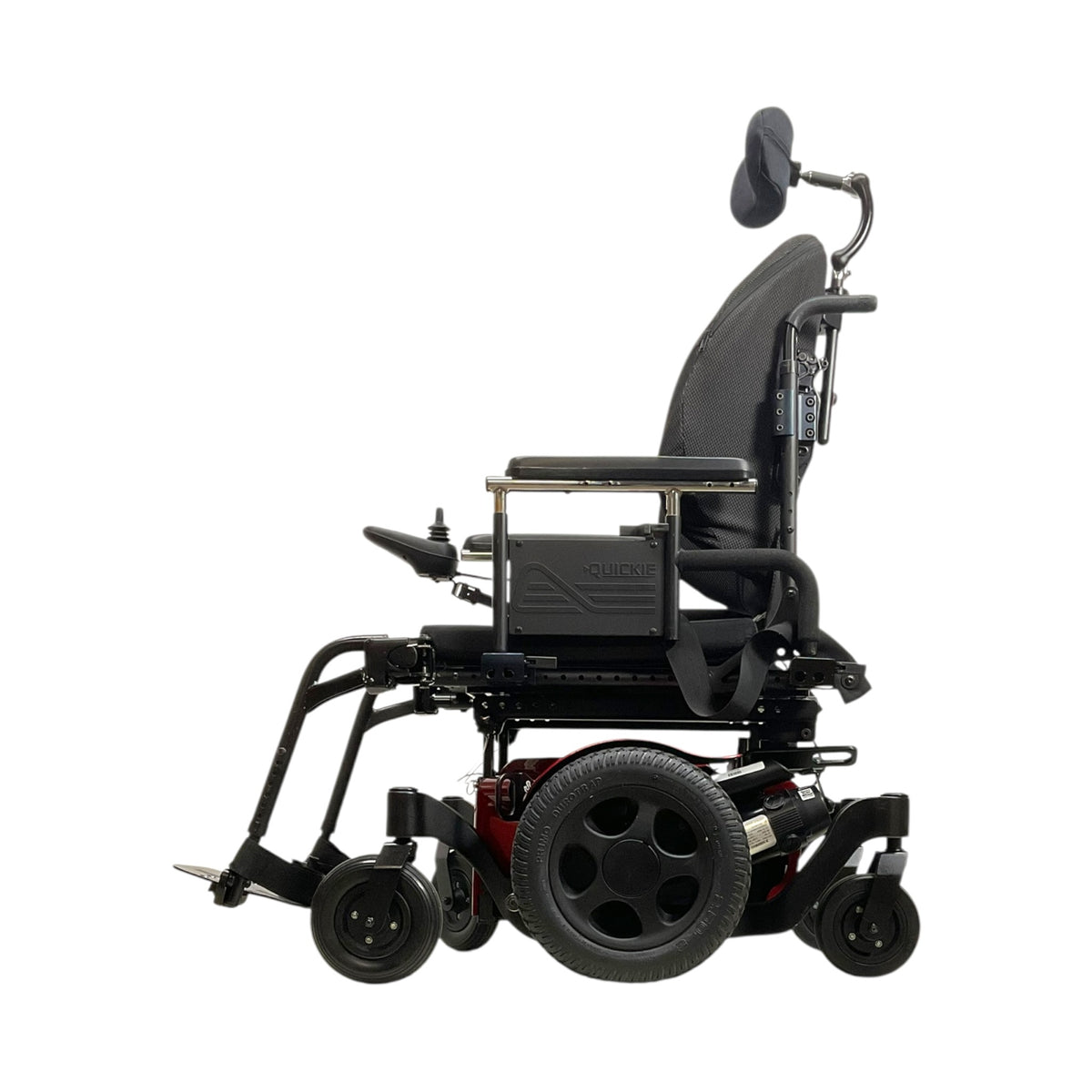 Left Side View of Sunrise Medical Quickie Pulse 6 Power Chair