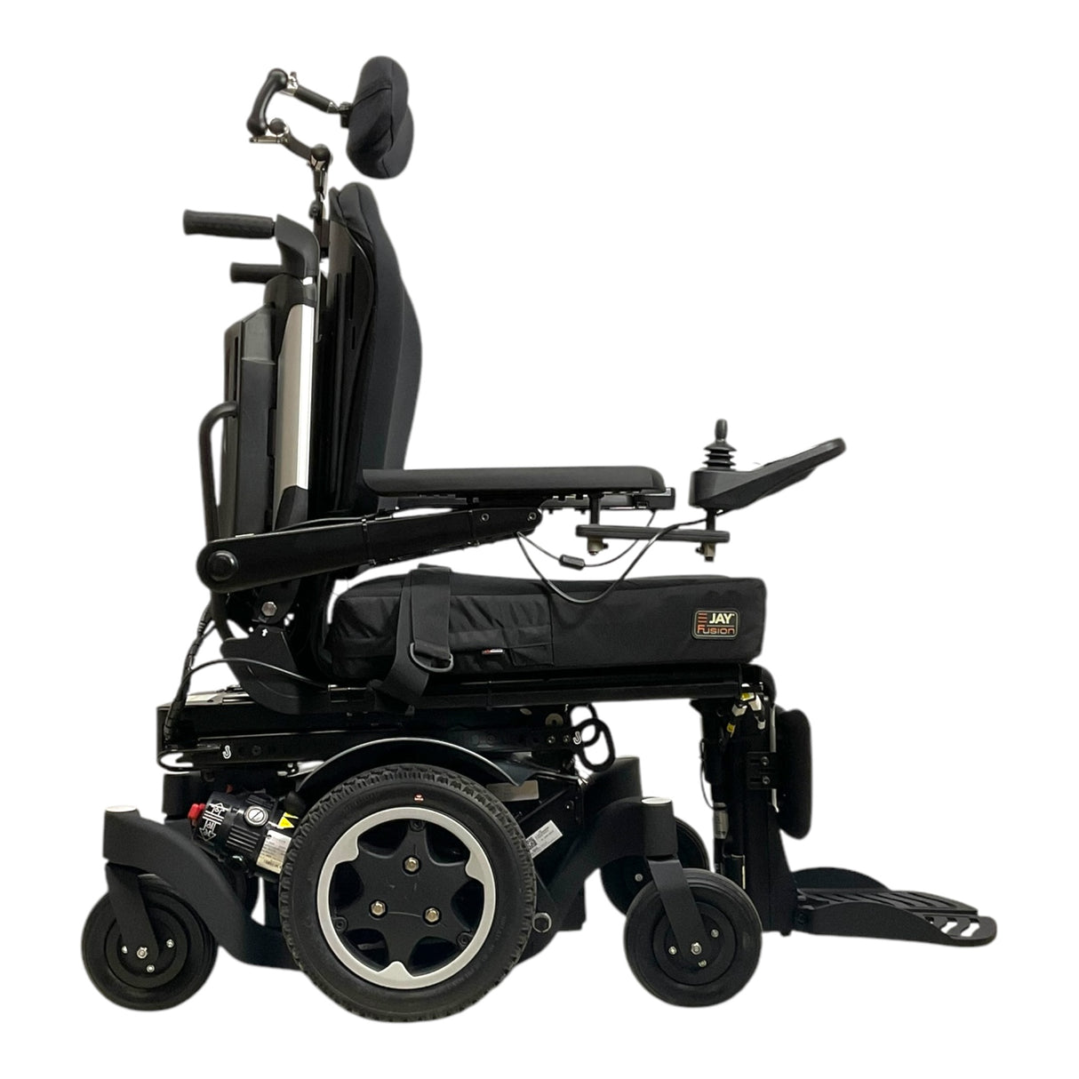 Right Side View of Quickie Q300 M Mini Power Chair
